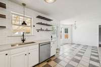 Eat in kitchen with over sink window & tile flooring. 101 Briston Ct Murfreesboro, TN 37127