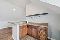 The wet bar includes cabinet storage & a sink! 101 Briston Ct Murfreesboro, TN 37127