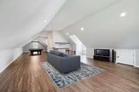 Upstairs, your bonus room features vaulted ceilings & recessed lighting. 101 Briston Ct Murfreesboro, TN 37127