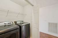 Utility closet with shelving. 101 Briston Ct Murfreesboro, TN 37127