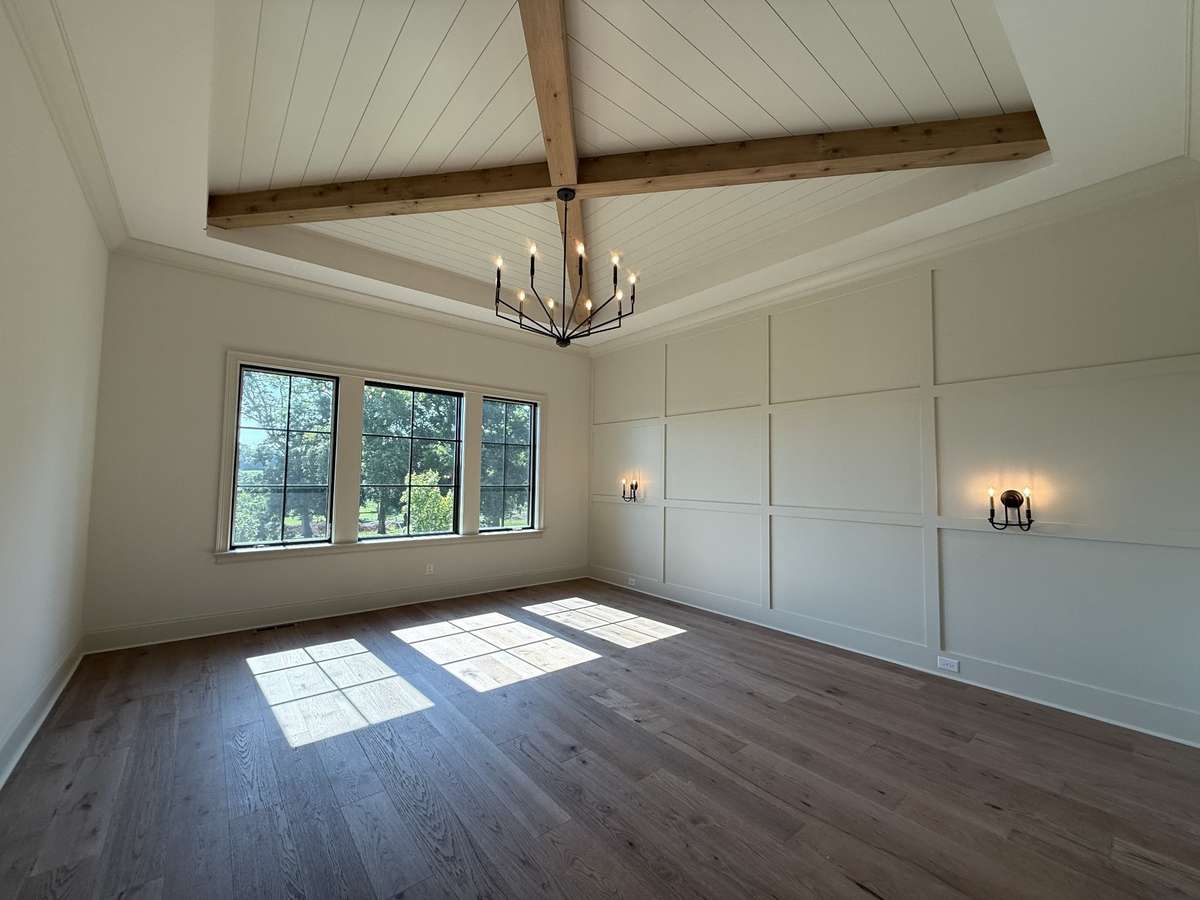 Photos represent another Rutledge plan built with custom items & reflects optional items & upgrades.
