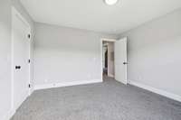 Another view of Bedroom 3 upstairs; this view is from the outside wall...