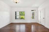 Use this space for formal dining or perhaps as a great spot for your office setup...