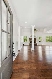 An open floor plan is inviting and is sure to please....