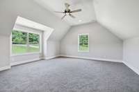 Another view of the Bonus Room -- lots of natural light coming through!