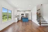 Place your breakfast/dinette table in front of these windows for a glorious view of the acreage behind the home. Be prepared to see lots of wildlife!