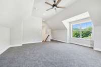 Another view of the bonus Room; looking toward the staircase into this room...