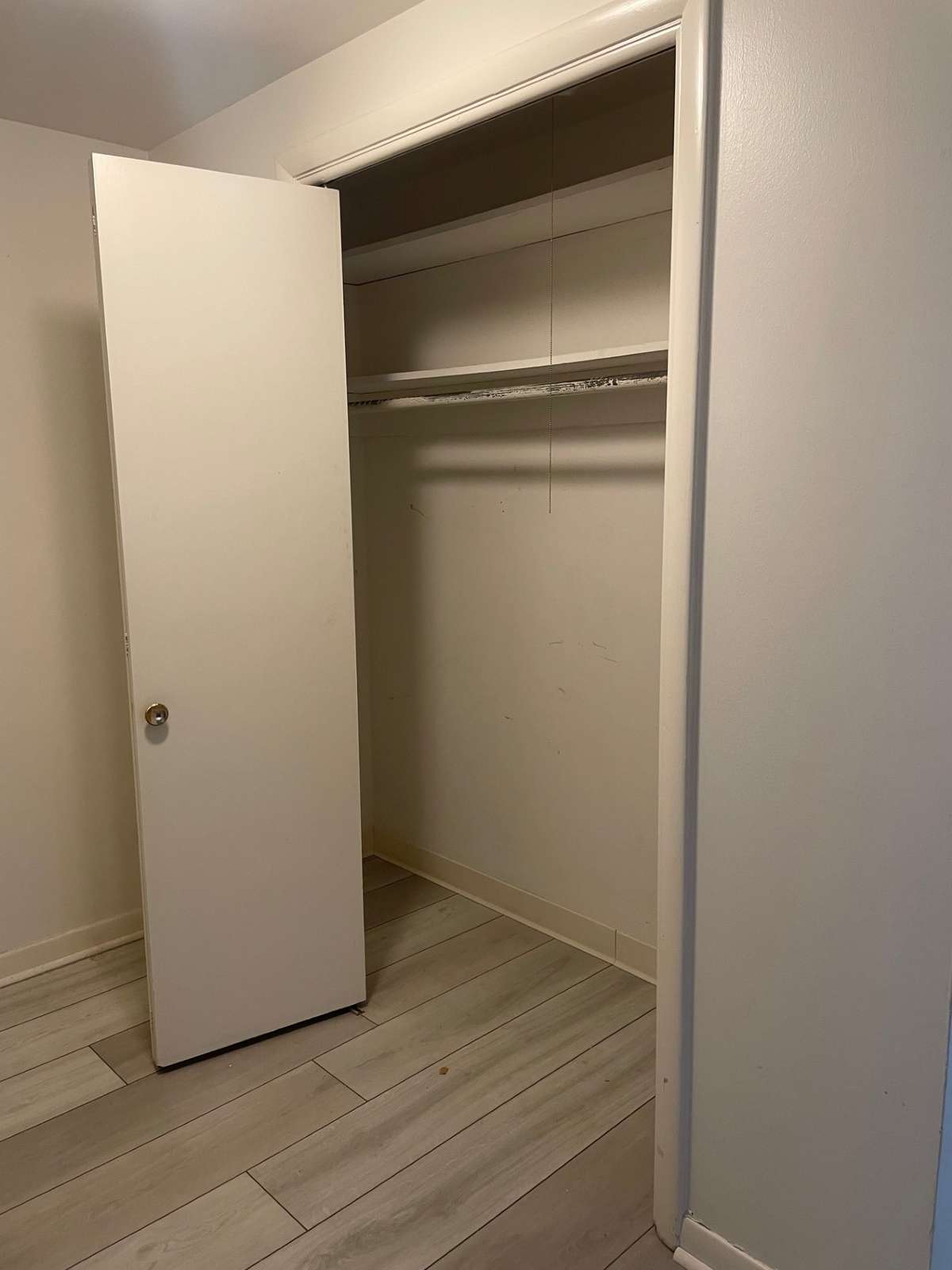 Good location in hallway to add laundry room.