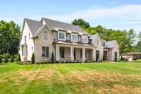 The home was constructed on an acre corner, flat pool ready lot.