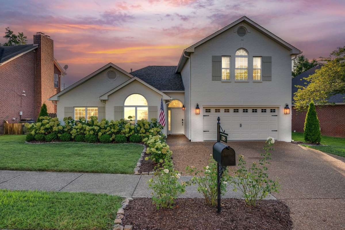 Full yard irrigation, landscape lighting, professional landscaping, freshly painted exterior