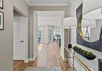 Please note: The home shown in this image is for illustrative purposes only and does not represent an actual property being marketed. It is a conceptual depiction intended to convey aesthetic style and design potential. The actual home may differ.