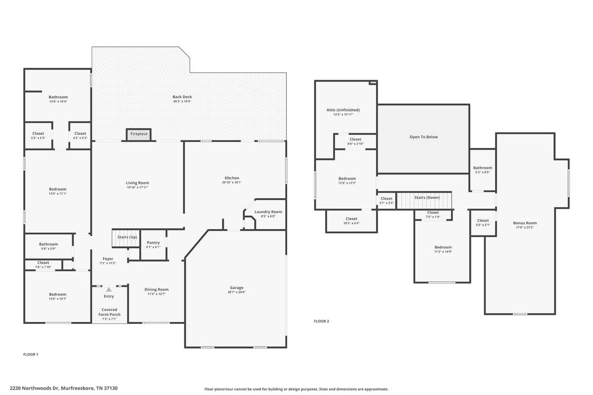 Floorplan-2230 Northwoods Drive, Murfreesboro, Tn 37130