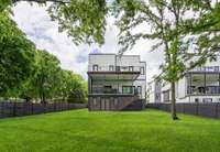 Enjoy the peaceful, private fenced backyard