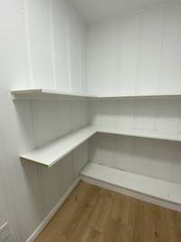 Large pantry for all of your homesteading needs