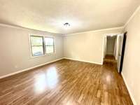 Upstairs flex space provides a great option for a second living room, den, or casual hangout area