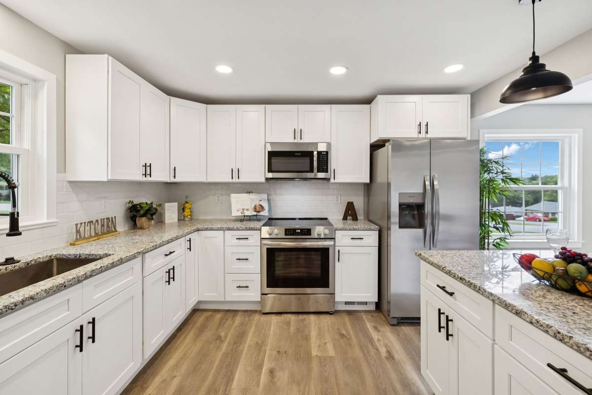 New Stainless Steel appliances stay!