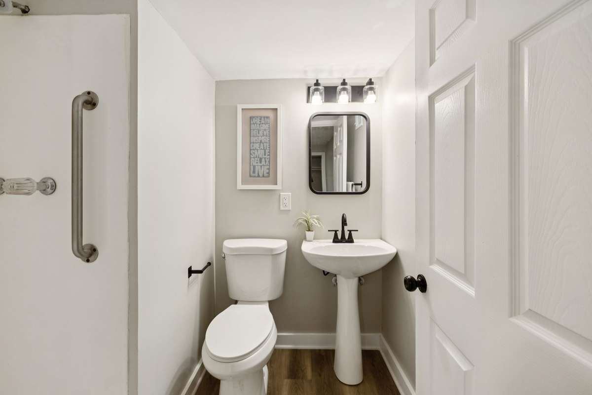 Full Bathroom in the Basement