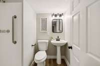 Full Bathroom in the Basement