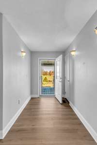 Entry from the front door.