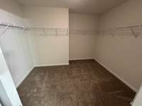 Primary walk in closet