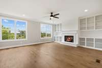 Spacious living area