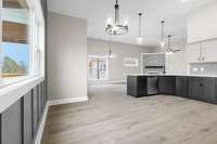 View from back door...