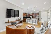 Virtually staged: actual furniture currently in place will vary