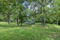 Back yard view from way back in the yard. Gorgeous!