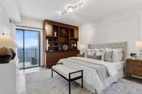 Virtual staging was used in this image.