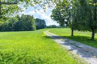 Your drive to the property.