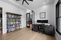 Another view of the office space.