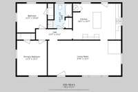The floor plan for 218 Roosevelt Road