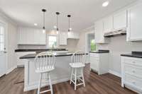 Another view of the new kitchen.