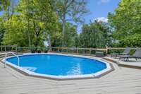 The pool is 18x33 and amazing!