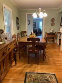 Dining area of kitchen/dining combo