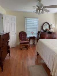 Second bedroom upstairs, also with walk-in closet