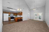 The vaulted ceilings make this property feel so much bigger!