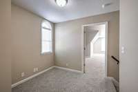 Upper level stair landing...