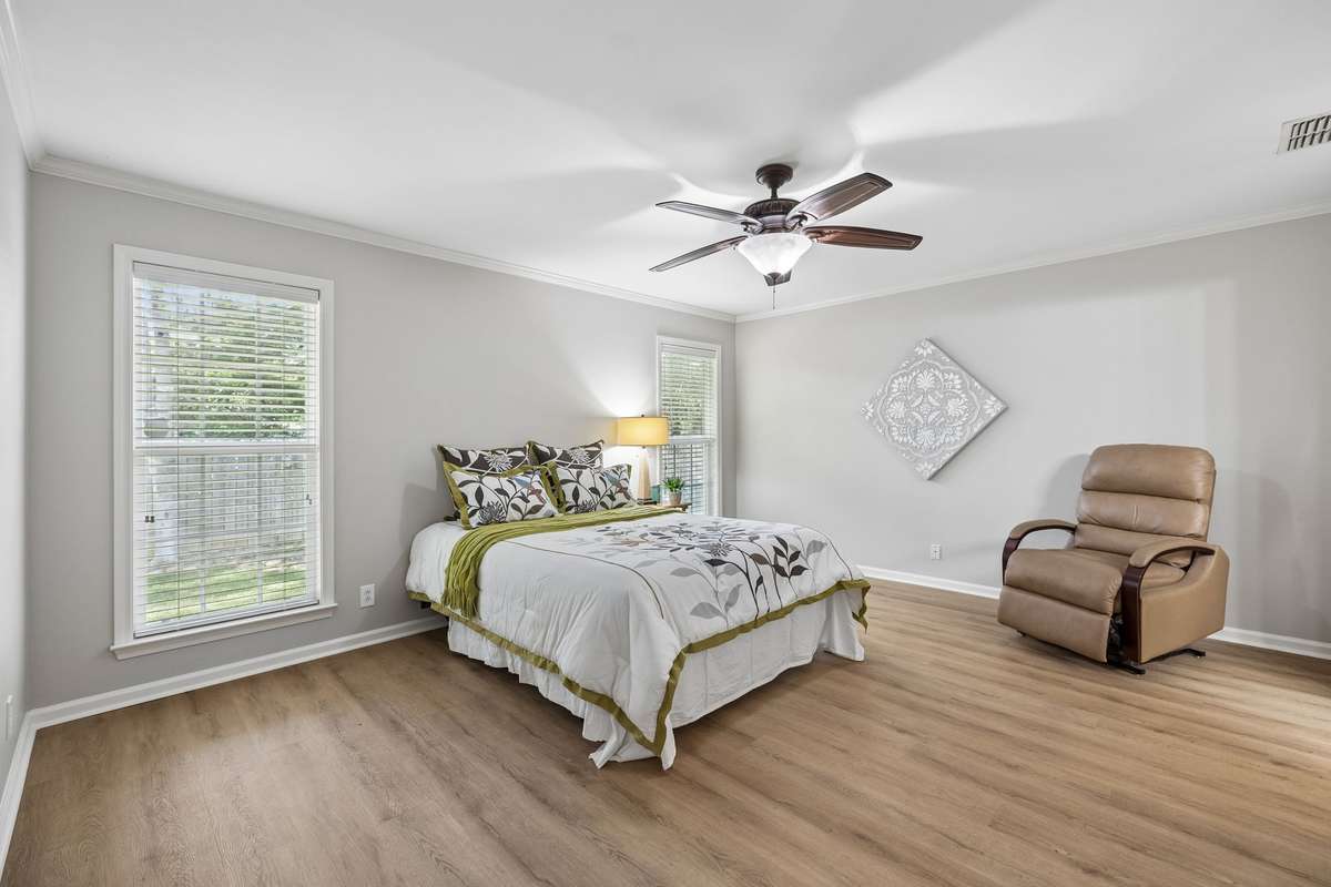 2 Bedrooms and 2 full baths on the Main Level including the Primary Suite make this a truly captivating home designed for easy living.