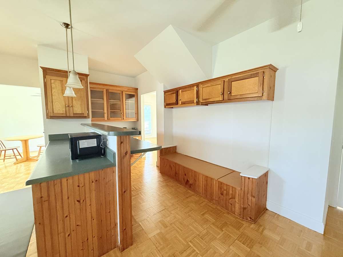 Mud room area in kitchen