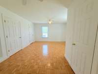 Bedroom 4 with two large closets