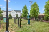 The community Dog Park is located by visitor parking.  Follow the sidewalk to the right to 2044 Edison Park Ln.