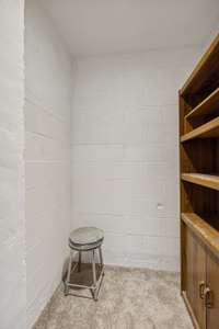 Basement storage