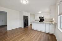Completely renovated kitchen with a clean, modern look!