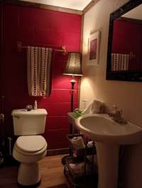 In law space half bath