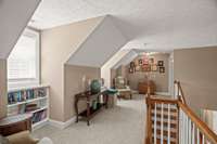 Upstairs in the sitting area