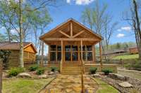 Beautiful path to the venue