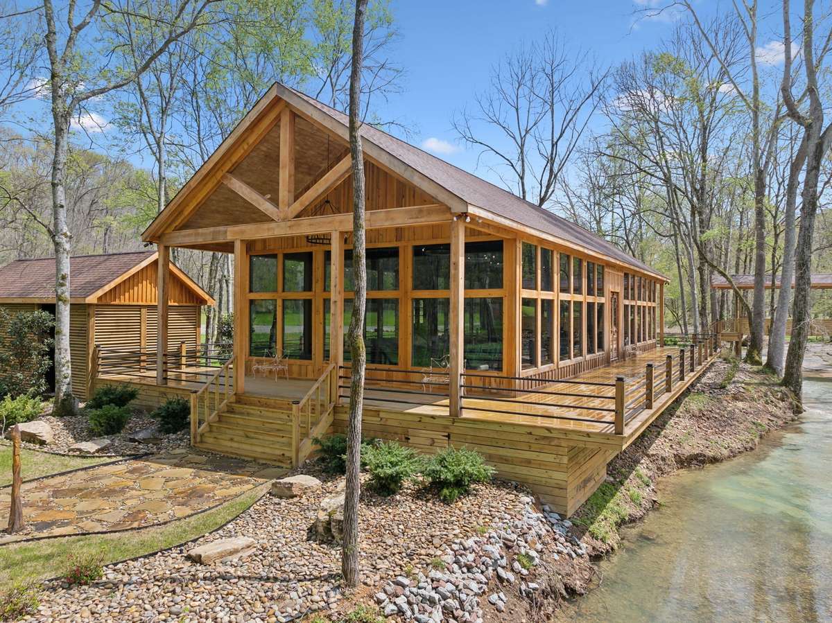The venue on the creek