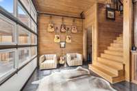 Main lodge going upstairs