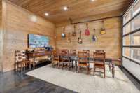 Main lodge dining area